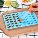 Axyaa Little Dinosaur Silicone Cake Mold for Kitchen Baking