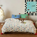 Axyaa Luxe Embroidered Velvet Duvet Set for Cozy Winter Nights
