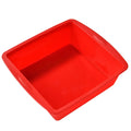 Silicone Square Cake Plate - Axyaa Non-Stick Brownie Pot with Anti-Slip Handle