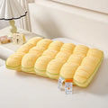 Axyaa Cloud Bread Pillow Core: Soft & Elastic Feather Velvet, Machine Washable