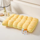 Axyaa Cloud Bread Pillow Core: Soft & Elastic Feather Velvet, Machine Washable