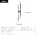 Axyaa Copper Glass LED Wall Lamp for Living Room Bedroom Studio