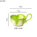 Axyaa Ceramic Handle Bowl Set for Various Dishes and Molecular Cuisine
