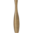 Axyaa Gold Resin Tall Floor Vase, 26 Inch, Living Room Decor