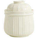 Axyaa Ceramic Kimchi Jar with Lid, Large Capacity Storage Tank