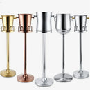 Axya Stainless Steel Ice Bucket Set Deer Elk Wine Champagne Beer Chiller