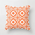 Axyaa Geometric Print Cushion Pillowcase 45x45cm for Home Decor