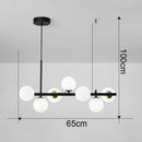 Axyaa Modern LED Pendant Light Chandeliers for Living and Dining Room