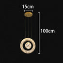 Axyaa Modern LED Pendant Light Chandeliers for Living Room and Dining Room