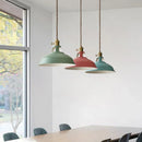 Nordic Iron LED Pendant Light for Bedroom, Colorful Chandelier by Axya