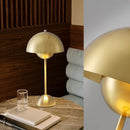 Axyaa Mushroom Shade LED Table Lamp for Home Decor and Lighting