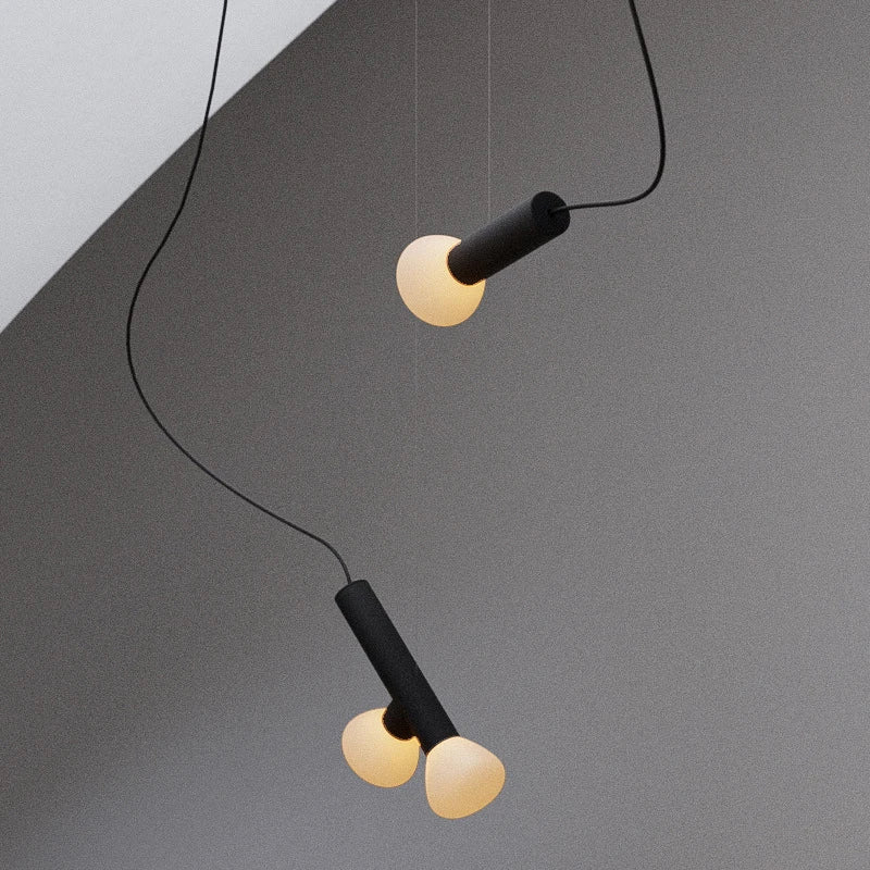 Axyaa Modern Villa Stair Lamp Designer Pendant Chandelier for Exhibition Hall and Kitchen