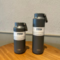 Axyaa Stainless Steel Insulated Bottle Portable Handle Hot/Cold Drinking Cup