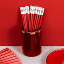 Axyaa Chinese Dragon Red Alloy Chopsticks Set