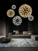 Axyaa Spark Ball Firework Chandelier Pendant Light for Kitchen Living Room Home Décor