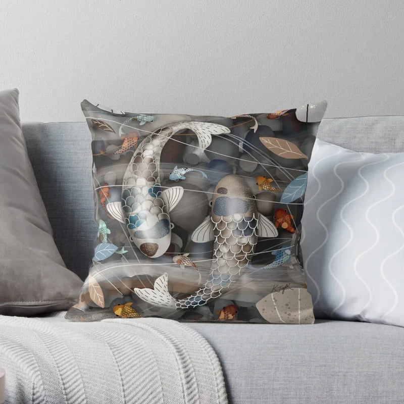 Cute Animal Print Pillowcase by Axyaa for Bedroom & Living Room