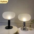 Axyaa Floral Bud Desk Lamp: Nordic Ins Style, Glass & Metal, Minimalist Living Room Decor