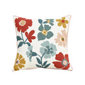 Axyaa Floral Embroidery Pillowcase Cover for Home Decor