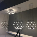 Axyaa Minimalist LED Pendant Light for Living Room and Restaurant Chandelier