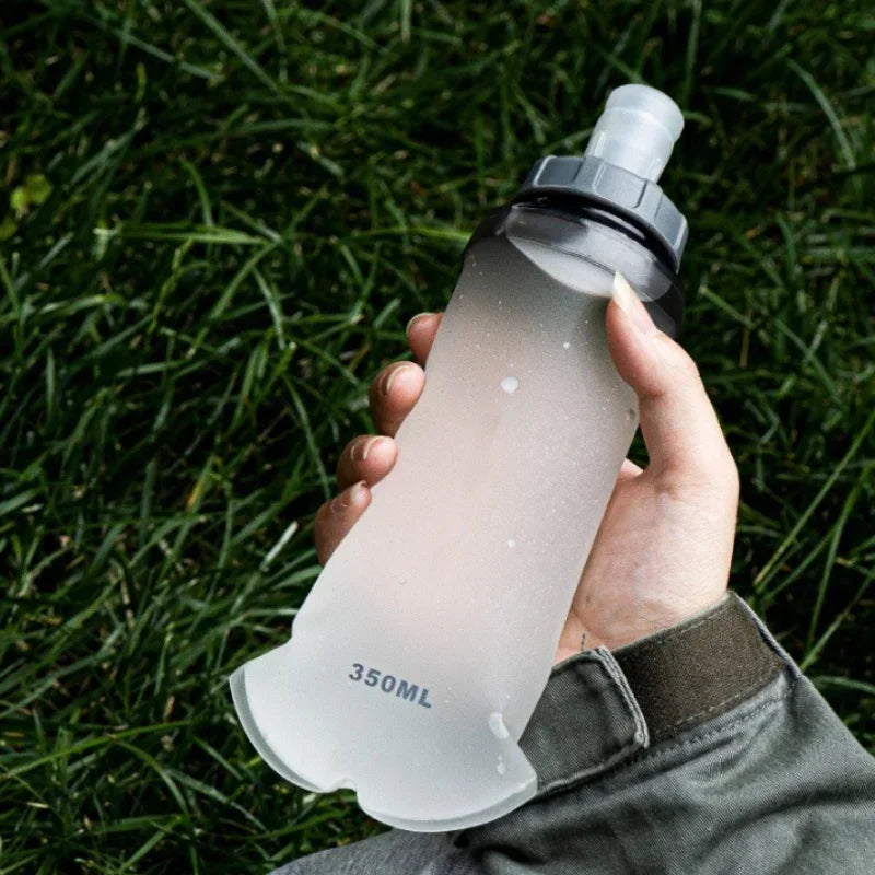Axyaa TPU Sports Water Bottle: Foldable & Portable for Outdoor Activities