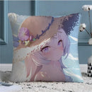 Axyaa Blue Archive Throw Cushion Cover - Sofa Decor Pillow Case