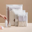 Axyaa Travel Storage Bag Set - Transparent Waterproof Sorting for Clothes and Underwear