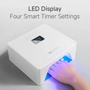 Axyaa High Power UV LED Nail Lamp: Fast Drying, 42 Beads, Rechargeable