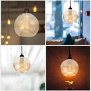 Axyaa Clear Amber Glass Lamp Shade for Lighting Fixture