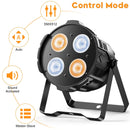 Axyaa COB Par Lights for DJ Disco Party Bar Club Wedding Stage Lighting
