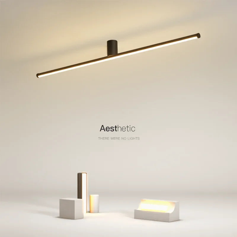 Axya Nordic Minimalist Strip Ceiling Lights Indoor Lighting Fixtures