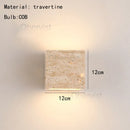 Axyaa Natural Stone Wall Lamp Sconce for Foyer Bedroom Dining Room