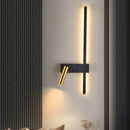 Axyaa Minimalist LED Wall Lamp Modern Living Room Decor Adjustable Spot Light