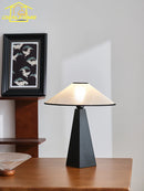 Axyaa Solid Wood LED Table Lamp - French Medieval Style