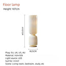 Axyaa Silk Pendant Lamp for Living Room Villa Staircase LED Floor Light