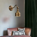 Axyaa Old Copper Glass Wall Lamp for Elegant Home Decor & LED Lighting