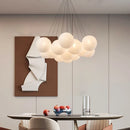 Axyaa Modern Ceiling Chandelier for Dining Room, Hanging Pendant Light Fixture for Living Room