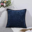 Luxurious Chenille Green Cushion Cover for Sofa Home Decor by Axyaa