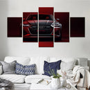 Axyaa Audi RS6 Car Canvas Art Print Modular Home Decor Framework