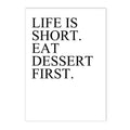 Nordic Motivation Quote Canvas Print Typography Poster for Home Decor by Axyaa