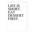 Nordic Motivation Quote Canvas Print Typography Poster for Home Decor by Axyaa