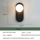 Axyaa Nordic LED Wall Lamp - Elegant Indoor Lighting for Bedroom & Living Room