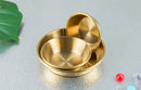 Axya Stainless Steel Kimchi Plate Dish Bowl Sauce Flat Seasoning Box Tableware