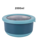 Axyaa Stainless Steel Food Sealing Bowl with Lid - Fresh-keeping Lunch Box