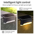 Axyaa Solar Staircase Light: Waterproof LED Step Lamp for Outdoor Garden, Patio, and Terrace