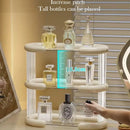 Axyaa Acrylic Makeup & Perfume Organizer: Vanity, Dresser & Kitchen Storage Tray