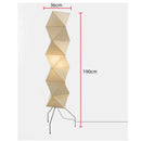Axyaa Wabi-sabi Akari Noguchi Floor Lamp LED E27 Rice Paper Standing Art Decor
