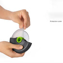 Axyaa Stainless Steel Pizza Wheel Cutter with Lid Roller - Kitchen Baking Tool