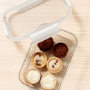 Axyaa Food Preservation Box Plastic Storage Container Refrigerator Snacks Sealed Kitchen Gadgets
