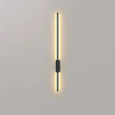 Axyaa Black Gold LED Wall Lamp Modern Strip Ceiling Light for Home Lighting
