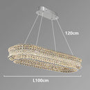 Axyaa Crystal Chandelier Pendant Light for Luxury Living Room and Bedroom Lighting